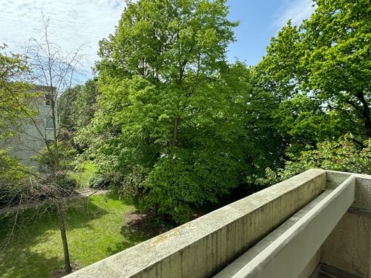 Ausblick Loggia Wohnzimmer