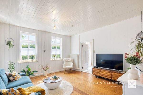 Vermietete Einliegerwohnung: Wohnzimmer