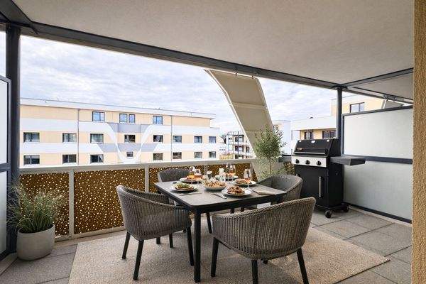 Moderne Balkonwohnung