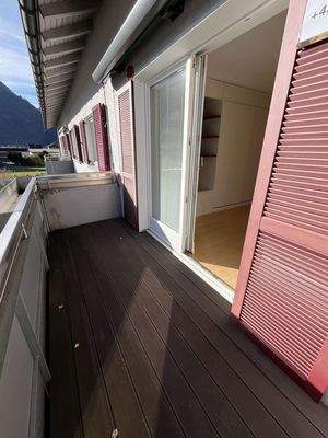 Balkon mit Blick nach Süden