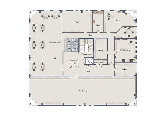 Grundriss Obergeschoss