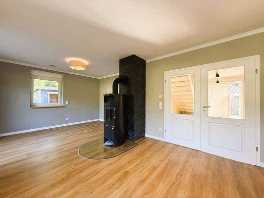 Blick ins Wohnzimmer