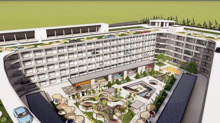 Shops in Automotive-Focused Commercial Center in Antalya