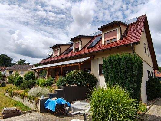 Rückansicht von rechts