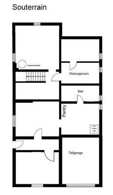 Grundriss Souterrain