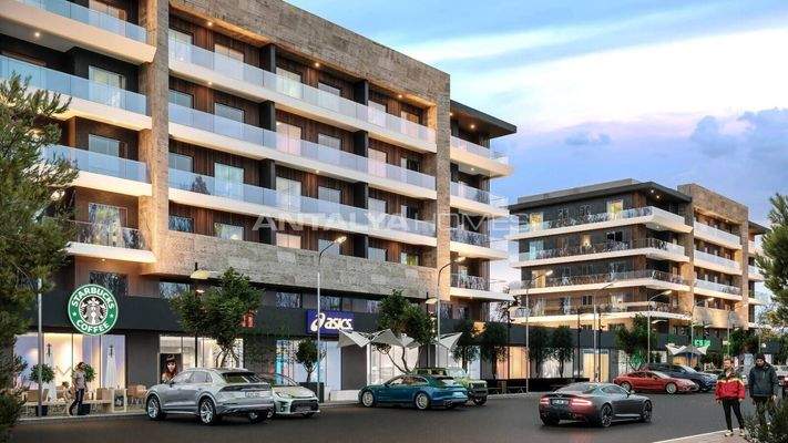 1 and 3-Bedroom Flats in a Complex with Pool in Altıntaş