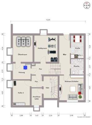 GR KG u Souterainwhg.