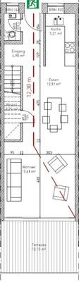 Grundriss 2 Haus F EG