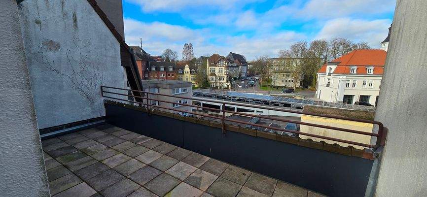 Blick von Dachterrasse