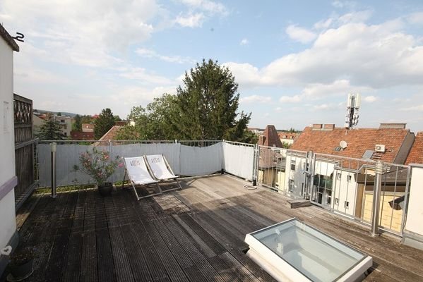 Dachterrasse Liegebereich