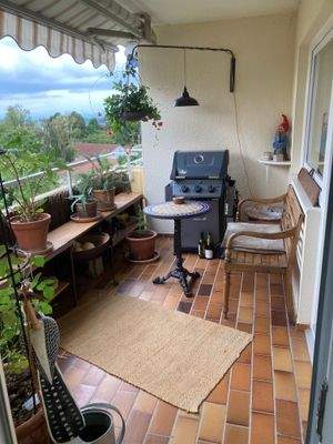 ... die gemütliche Loggia ...