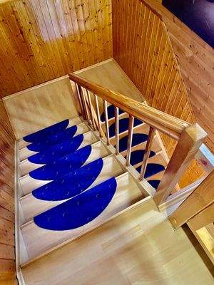 Blick ins Treppenhaus