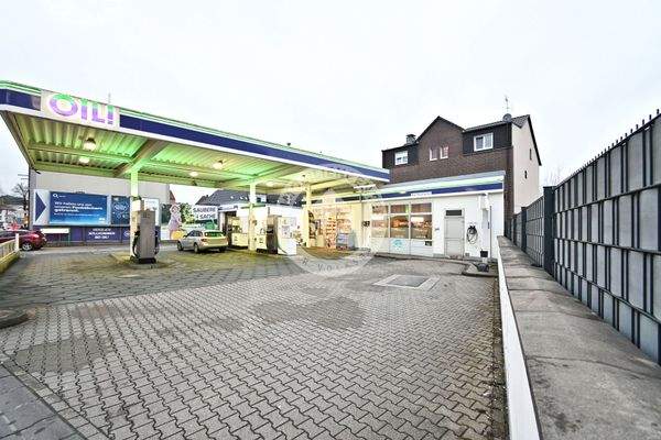 Ansicht Tankstelle