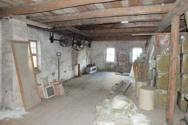 Bodenraum im Nebengebäude