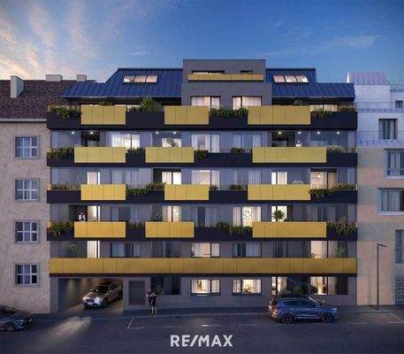 Hausansicht Visualisierung