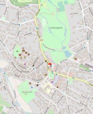 M205 Lage in Kronberg