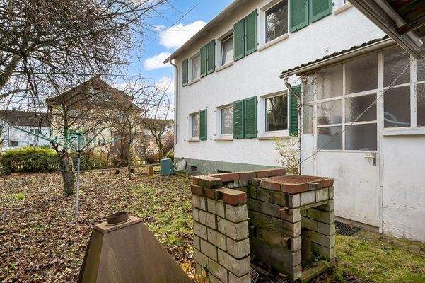 Ansicht Haus Rückseite