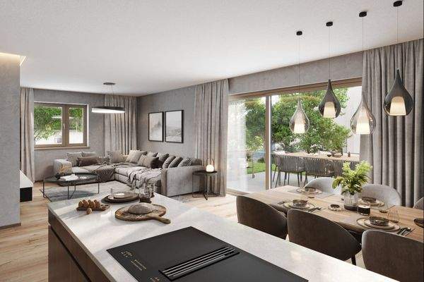 Visualisierung Wohnzimmer