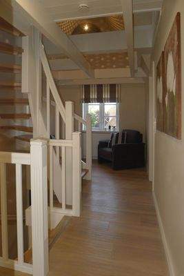 Aufgang zur offenen Galerie