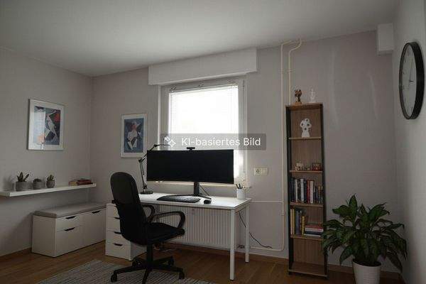 1 Zi.-Whg. EG Einrichtungsbeispiel