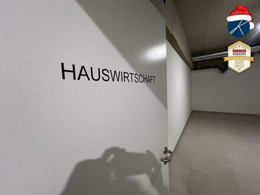 Eingang zum Hauswirtschaftsraum