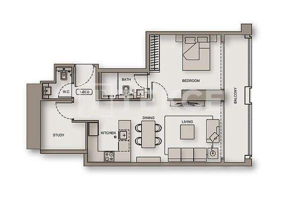 City-View Apartments with Payment Plans Until Delivery in Al Jaddaf