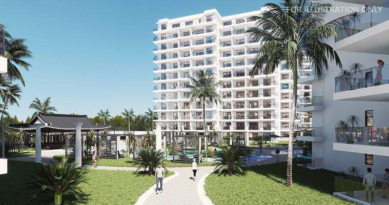 Chic Apartments in a Complex in İskele Long Beach