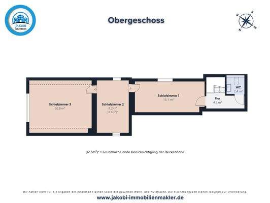 Grundriss Obergeschoss