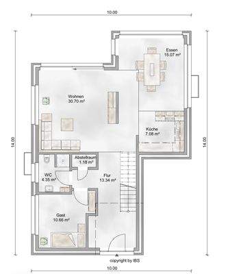 Grundriss Erdgeschoss