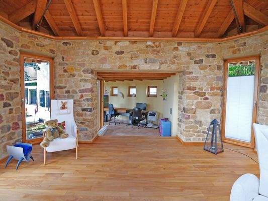 Blick zurück zum Korridor