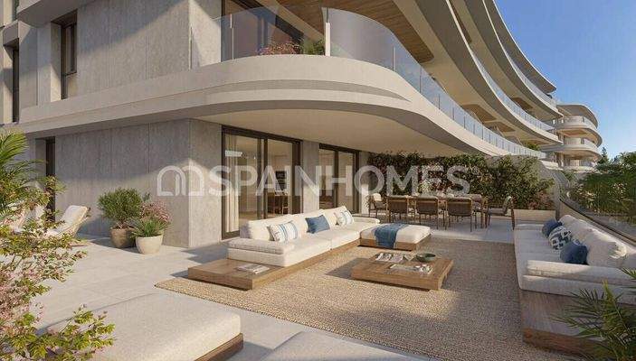 Flats with Panoramic Views and Bright Interiors in Mijas