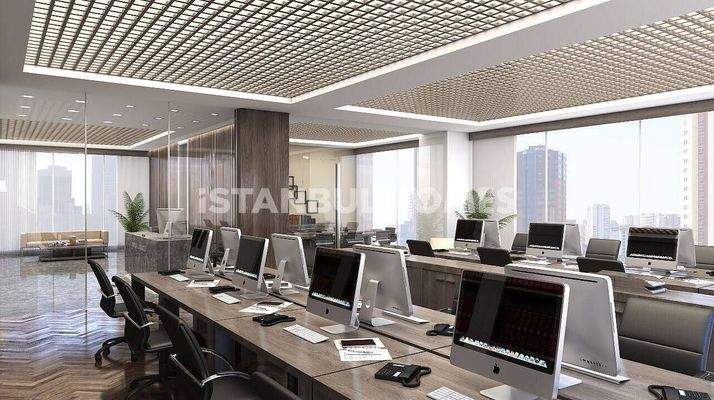 Well Located Offices and Shops in İstanbul Atasehir