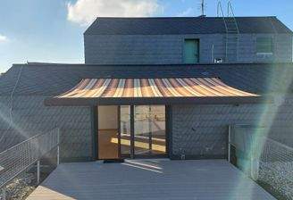 Dachterrasse mit elektr. Markise