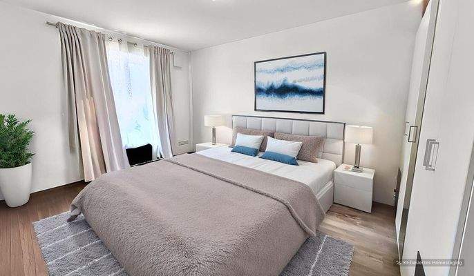 Schlazimmer KI-Homestaging