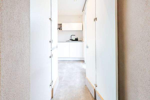 Zugang zum Haushaltsraum