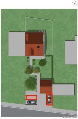 Lageplan mit Illustration