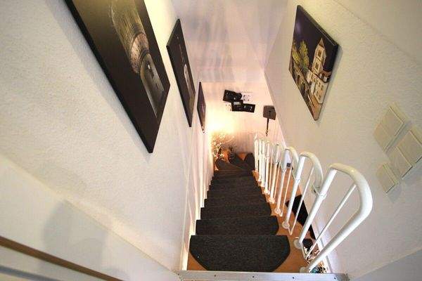 Rauf ins Dachstudio...