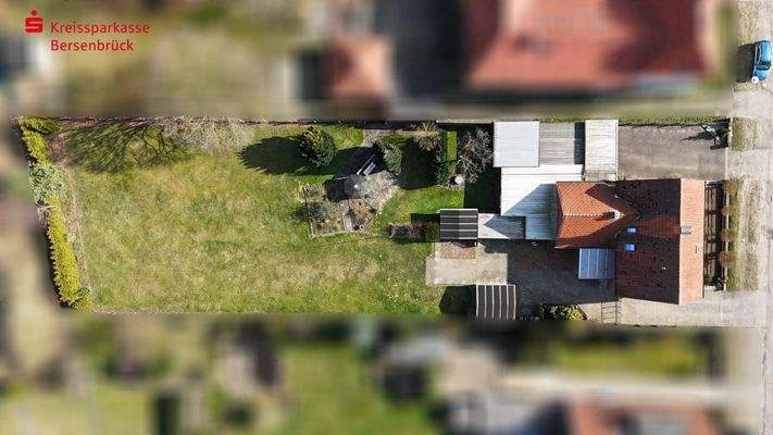 Grundstück von oben