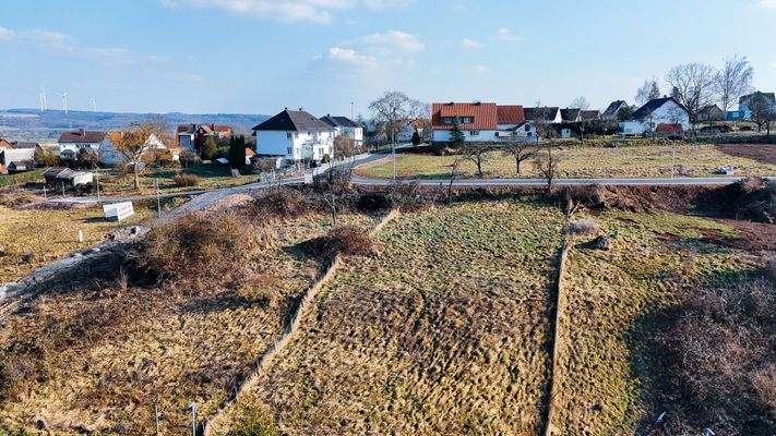 Ansicht Richtung Neubaugebiet