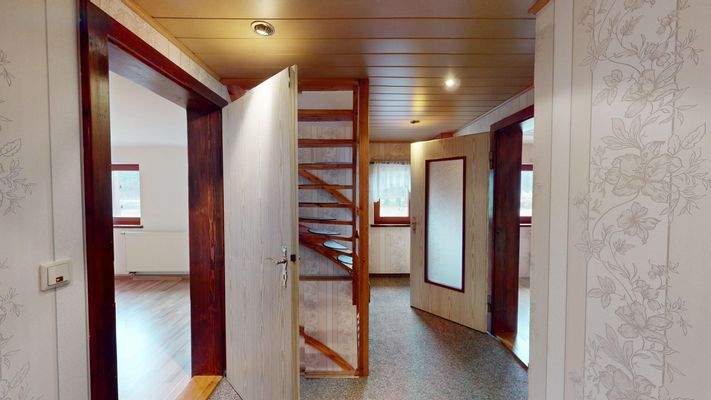 Flur im Obergeschoss