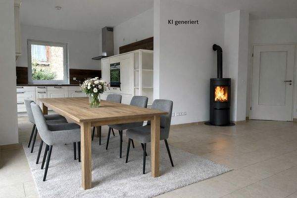 Essen / Kamin KI generiert