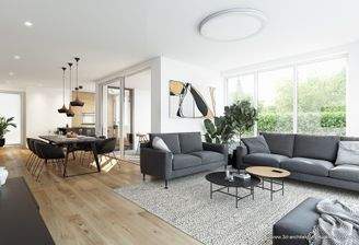 Wohnbereich visualisiert