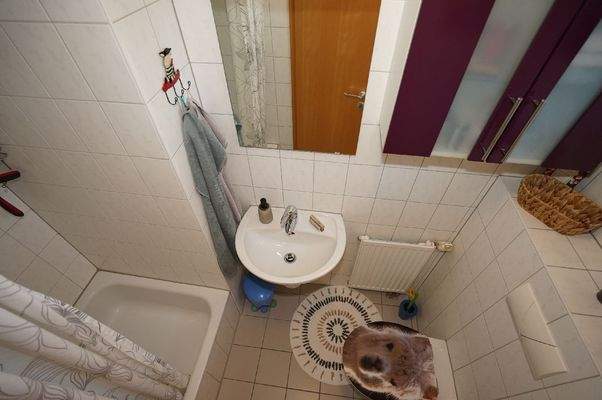 Gäste-WC mit Dusche