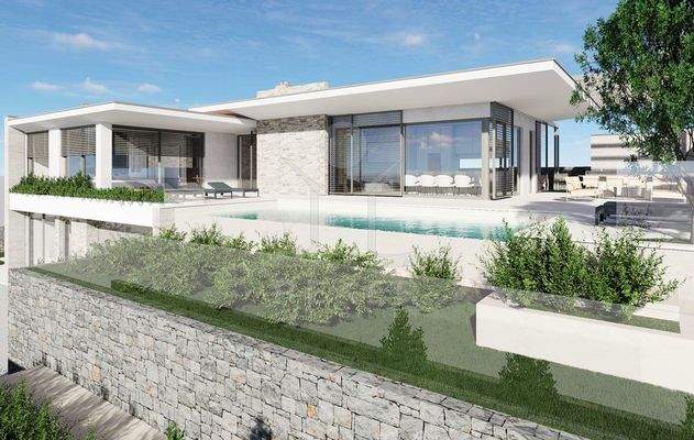 Luxusvilla mit Meerblick in Omišalj