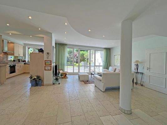 offener Wohn-/Kochbereich 