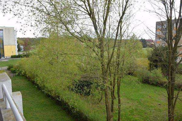 Blick aus dem Fenster 63c Balkon