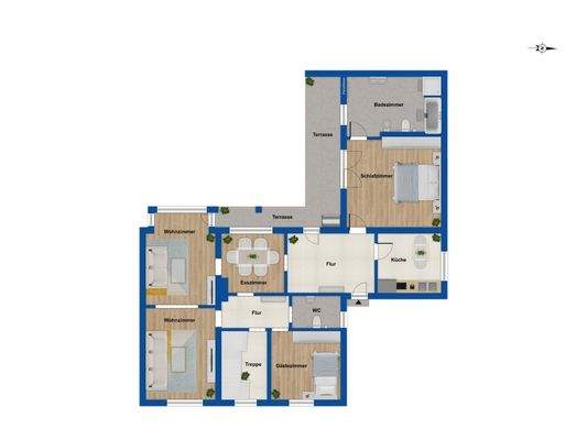 Grundriss Erdgeschoss