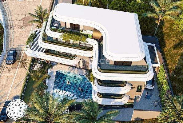 Smart Home System Stylish Villa in Alanya Kargıcak