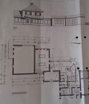 Grundriss Laden und Werkstatt