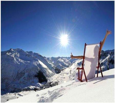 Andermatt Winter mit Gemsstock